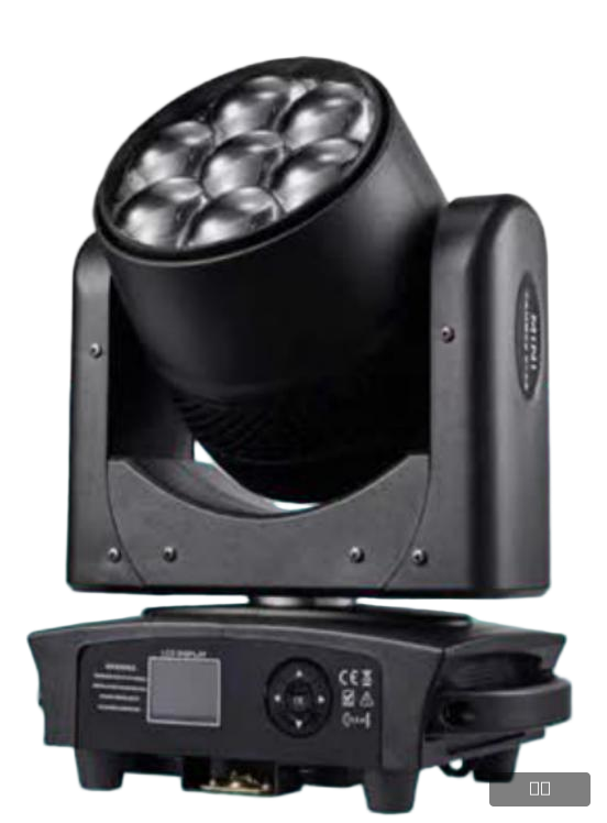 SDY-IP4019 LED 19颗*40W RGBW 四合一摇头防水灯