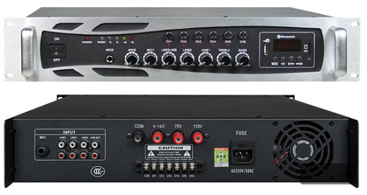  PA-5550USB  6分区蓝牙遥控功放
