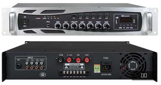 PA-5700USB 6分区蓝牙遥控功放