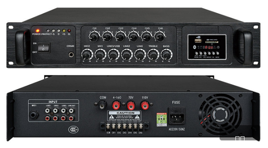 PA-5700USBD蓝牙6分区遥控独立音量功放